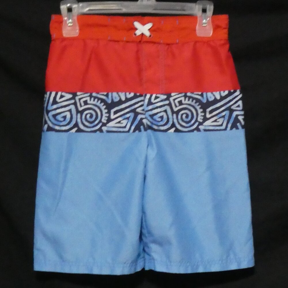 GEORGE | xl - extra large (14 - 16) | Colorful Swim Trunks | Back Pocket